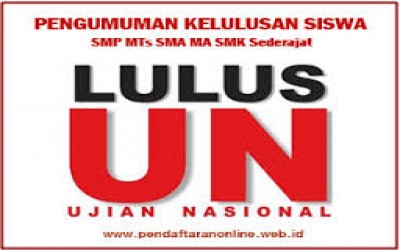 KELULUSAN SISWA KELAS IX MTSN 4 PESISIR SELATAN TP 2019/2020